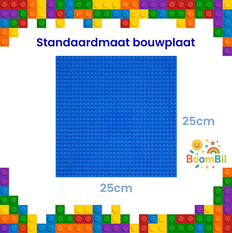 BoomBii bouwplaat van 25 bij 25 centimeter